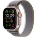 Apple Watch Ultra 2 Titanium Case with Green/Gray Trail Loop M/L (MRF43) MRF43 фото 1