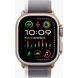 Apple Watch Ultra 2 Titanium Case with Green/Gray Trail Loop M/L (MRF43) MRF43 фото 2