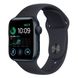 Apple Watch SE 2 44mm Midnight Aluminum Case with Midnight Sport Band S/M (MNK03) MNK03 фото 1