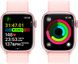 Apple Watch Series 9 41mm Pink Aluminum Case with Light Pink Sport Loop (MR953) MR953 фото 4