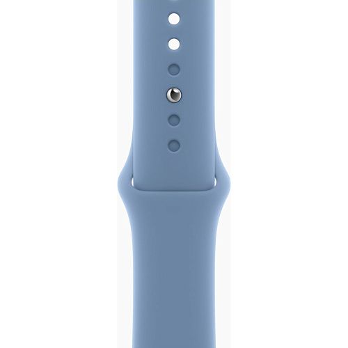 Apple Watch Series 9 41mm Silver Aluminum Case with Blue Sport Band S/M (MR903) MR903 фото