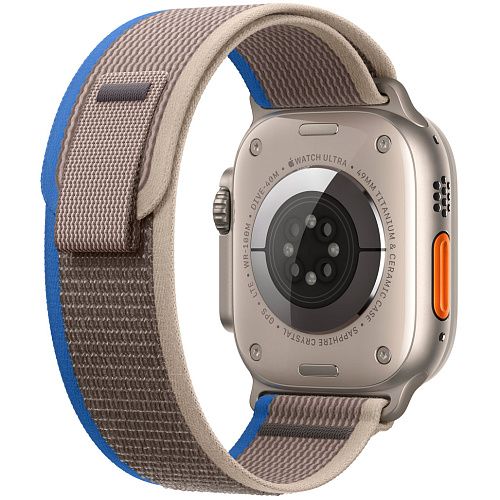 Apple Watch Ultra Titanium Case with Blue/Gray Trail Loop M/L (MQF33/MQEJ3) MQF33/MQEJ3 фото