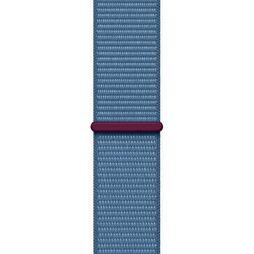 Apple Watch Series 9 41mm Silver Aluminum Case with Winter Blue Sport Loop (MR923) MR923 фото