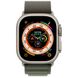 Apple Watch Ultra Titanium Case with Green Alpine Loop Large (MQEX3/MQFP3) MQEX3/MQFP3 фото 2