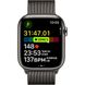 Apple Watch Series 9 45mm GPS + LTE Graphite Stainless Steel with Graphite Milanese Loop (MRMX3) MRMX3 фото 3