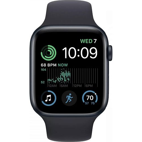 Apple Watch SE 2 40mm Midnight Aluminum Case with Midnight Sport Band S/M (MNT73) MNT73 фото