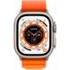 Apple Watch Ultra Titanium Case with Orange Alpine Loop Medium (MQEU3/MQFL3) MQEU3/MQFL3 фото 3