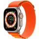 Apple Watch Ultra Titanium Case with Orange Alpine Loop Medium (MQEU3/MQFL3) MQEU3/MQFL3 фото 2