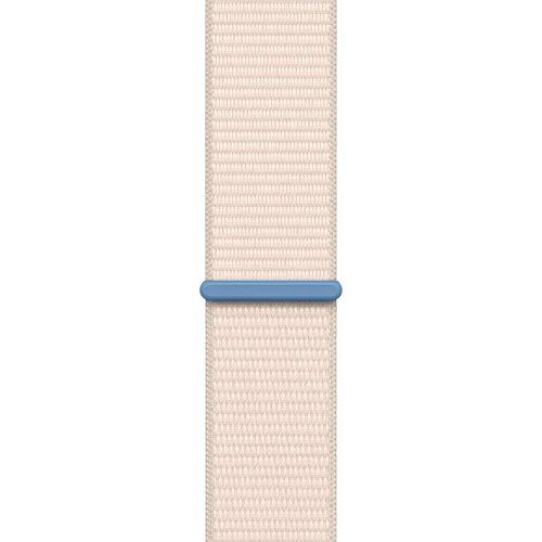 Apple Watch Series 9 45mm Starlight Aluminum Case with Starlight Sport Loop (MR983) MR983 фото