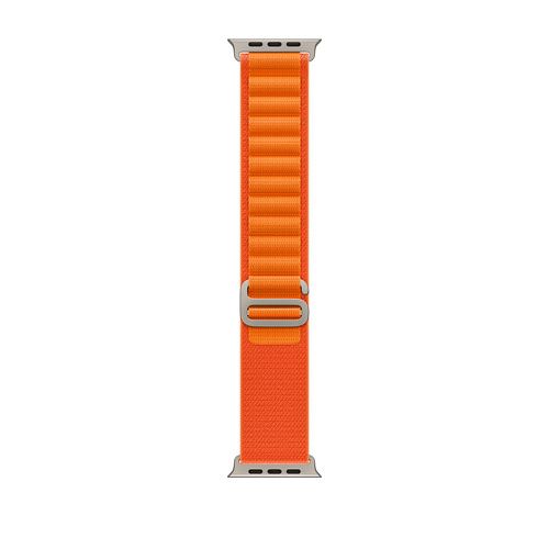 Apple Watch Ultra Titanium Case with Orange Alpine Loop Small (MNHA3/MNHH3) MNHA3/MNHH3 фото