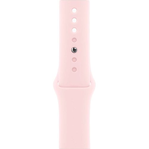 Apple Watch Series 9 GPS 41mm Pink Aluminum Case with Light Pink Sport Band M/L (MR943) MR943 фото