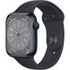 Apple Watch Series 8 45mm Midnight Aluminum Case with Midnight Sport Band M/L (MNUL3) MNUL3 фото 1