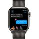 Apple Watch Series 9 41mm GPS + LTE Graphite Stainless Steel with Graphite Milanese Loop (MRJA3) MRJA3 фото 3